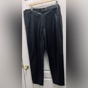 Vera Pelle Leather Trouser